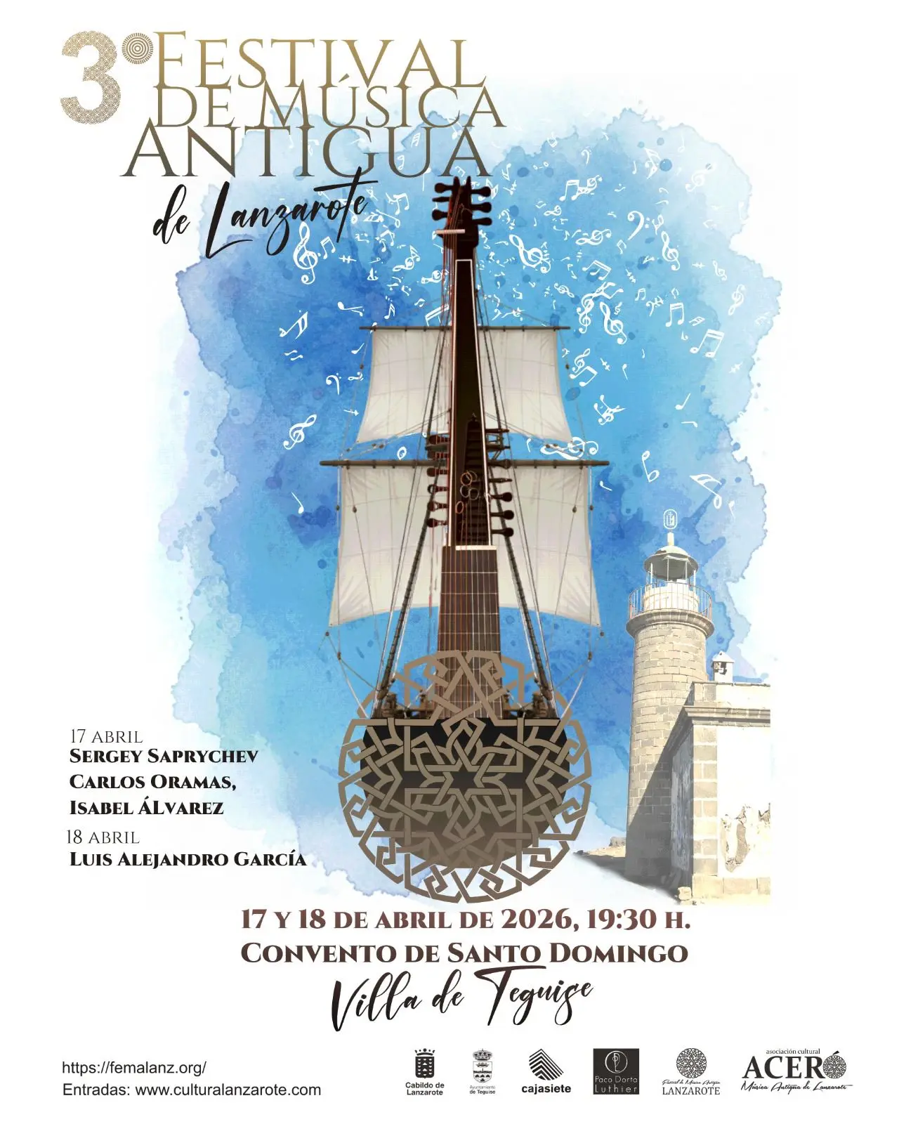 III Festival de Música Antigua Cartel